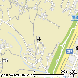 鹿児島県鹿児島市坂之上1丁目56-20周辺の地図