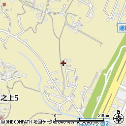 鹿児島県鹿児島市坂之上1丁目56-14周辺の地図