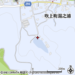 鹿児島県日置市吹上町湯之浦910周辺の地図