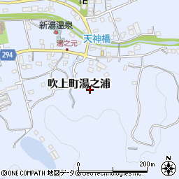 鹿児島県日置市吹上町湯之浦1127周辺の地図