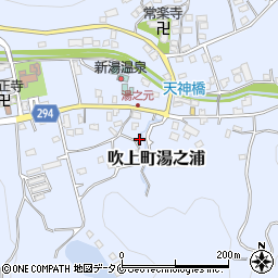鹿児島県日置市吹上町湯之浦1126周辺の地図