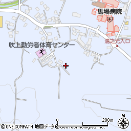 鹿児島県日置市吹上町湯之浦722周辺の地図