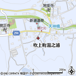 鹿児島県日置市吹上町湯之浦1130周辺の地図