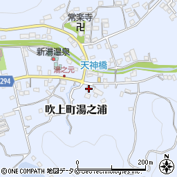 鹿児島県日置市吹上町湯之浦1118周辺の地図