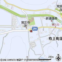 鹿児島県日置市吹上町湯之浦1168周辺の地図