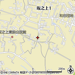 鹿児島県鹿児島市坂之上1丁目41-25周辺の地図