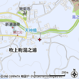 鹿児島県日置市吹上町湯之浦1094周辺の地図