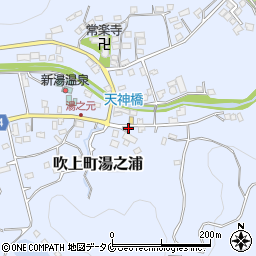 鹿児島県日置市吹上町湯之浦1110周辺の地図