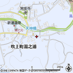 鹿児島県日置市吹上町湯之浦1072周辺の地図