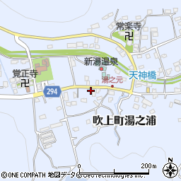 鹿児島県日置市吹上町湯之浦1189周辺の地図