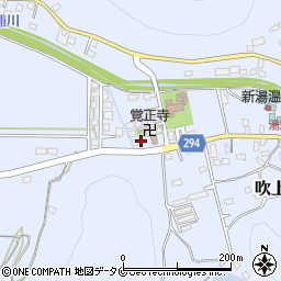 鹿児島県日置市吹上町湯之浦1221周辺の地図