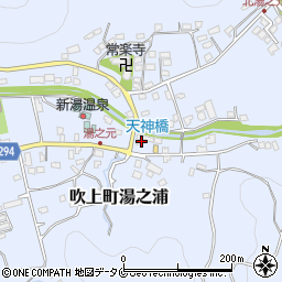 鹿児島県日置市吹上町湯之浦2503-11周辺の地図
