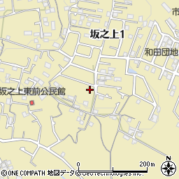 鹿児島県鹿児島市坂之上1丁目41-31周辺の地図