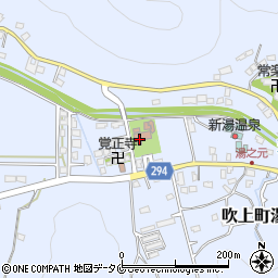 鹿児島県日置市吹上町湯之浦1208周辺の地図