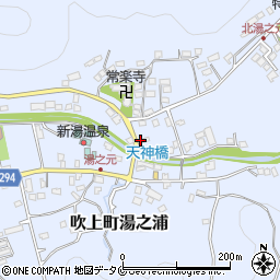 鹿児島県日置市吹上町湯之浦2507-1周辺の地図