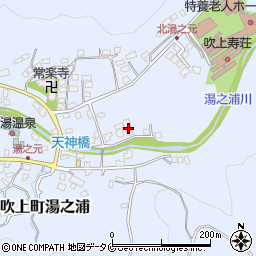 鹿児島県日置市吹上町湯之浦2532周辺の地図