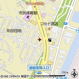 シャレード和田周辺の地図