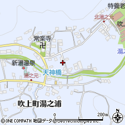 鹿児島県日置市吹上町湯之浦2518周辺の地図
