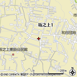 鹿児島県鹿児島市坂之上1丁目16-20周辺の地図