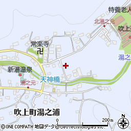 鹿児島県日置市吹上町湯之浦2521周辺の地図