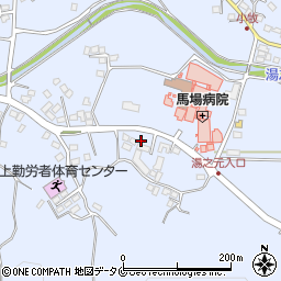 鹿児島県日置市吹上町湯之浦757周辺の地図