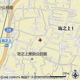 鹿児島県鹿児島市坂之上1丁目43-23周辺の地図