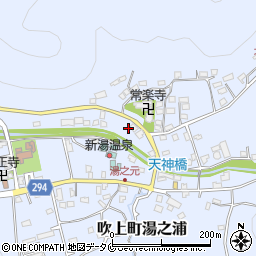 鹿児島県日置市吹上町湯之浦2491周辺の地図