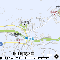 鹿児島県日置市吹上町湯之浦2599周辺の地図