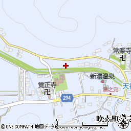 鹿児島県日置市吹上町湯之浦2493周辺の地図