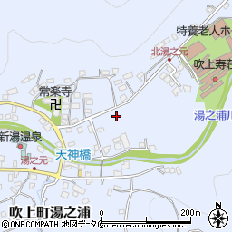 鹿児島県日置市吹上町湯之浦2464-1周辺の地図