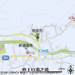 鹿児島県日置市吹上町湯之浦2592周辺の地図