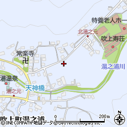 鹿児島県日置市吹上町湯之浦2564-1周辺の地図