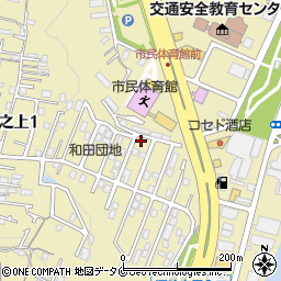 鹿児島県鹿児島市坂之上1丁目27-10周辺の地図