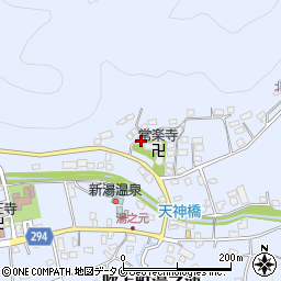 鹿児島県日置市吹上町湯之浦2602周辺の地図