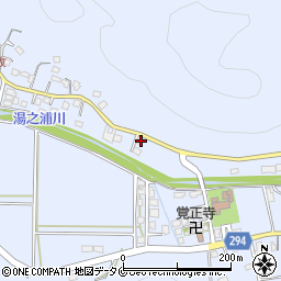 鹿児島県日置市吹上町湯之浦1158周辺の地図