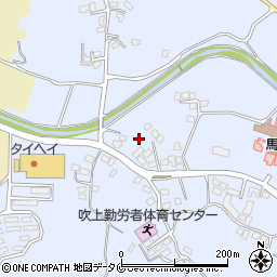 鹿児島県日置市吹上町湯之浦1446-1周辺の地図