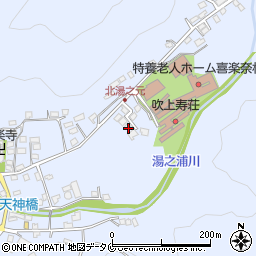 鹿児島県日置市吹上町湯之浦2751周辺の地図