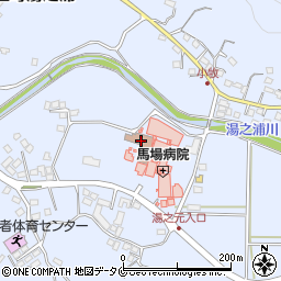 鹿児島県日置市吹上町湯之浦1350周辺の地図