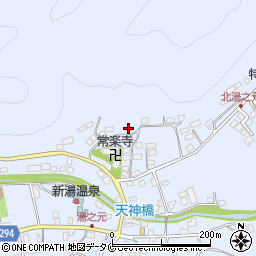 鹿児島県日置市吹上町湯之浦2618周辺の地図
