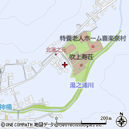 鹿児島県日置市吹上町湯之浦2752周辺の地図