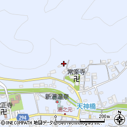鹿児島県日置市吹上町湯之浦2477周辺の地図