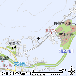 鹿児島県日置市吹上町湯之浦2725周辺の地図