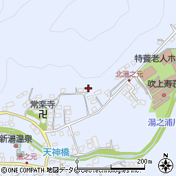 鹿児島県日置市吹上町湯之浦2715周辺の地図