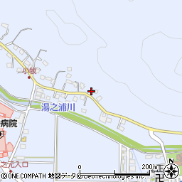 鹿児島県日置市吹上町湯之浦2450周辺の地図