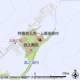 鹿児島県日置市吹上町湯之浦2781周辺の地図