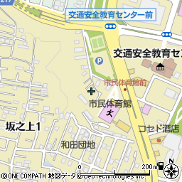 鹿児島県鹿児島市坂之上1丁目20-30周辺の地図