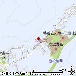 鹿児島県日置市吹上町湯之浦2707周辺の地図