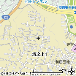 鹿児島県鹿児島市坂之上1丁目14-50周辺の地図