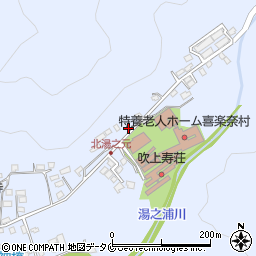 鹿児島県日置市吹上町湯之浦2702周辺の地図