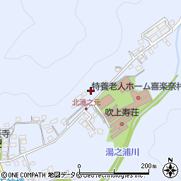 鹿児島県日置市吹上町湯之浦2700周辺の地図